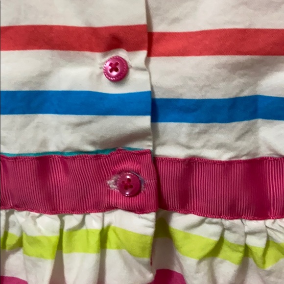 The Children’s Place Rainbow Striped Dress - Picture 5 of 6